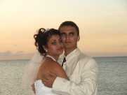 新郎和新娘浪漫婚礼图片