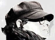 戴眼镜的人图片