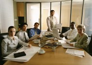 办公室会议讨论图片大全