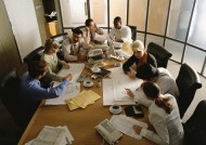 办公室会议讨论图片大全