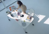 女性办公室工作图片