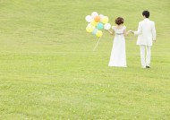 大自然婚礼图片