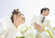 大自然婚礼图片