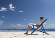 海边休闲图片大全