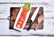 切片的西红柿图片