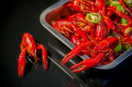 鲜美浓香的麻辣小龙虾图片