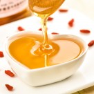 一勺流动的蜂蜜图片