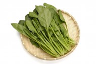 绿色鲜嫩的菠菜图片