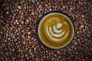 醇香的咖啡豆图片大全