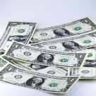 美元纸币特写图片