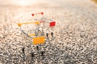 精巧迷你购物车玩具图片