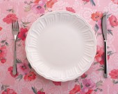 盘子上的花卉丝带艺术摄影图片大全