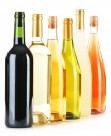 各种颜色瓶装酒图片