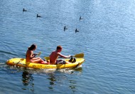 好玩的皮艇运动图片