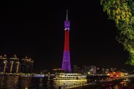 广州塔小蛮腰夜景图片