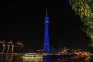 广州塔小蛮腰夜景图片