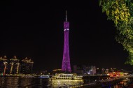 广州塔小蛮腰夜景图片