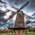 唯美的风车图片大全