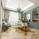 大气的书房装修设计图片