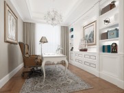 大气的书房装修设计图片