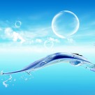 绿色清新家居三联画图片