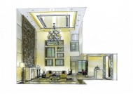 成都四海逸家家装手绘b图片