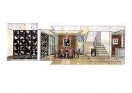 成都四海逸家家装手绘b图片