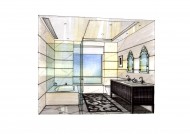 成都四海逸家家装手绘b图片