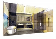 北京富力湾手绘透视图H1图片