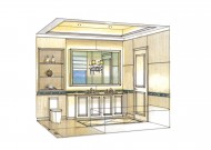 北京史家胡同室内手绘图片