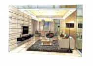 成都河畔新世界大深化透视手绘2图片