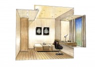 成都河畔新世界大深化透视手绘2图片