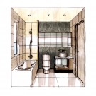 珠海东方傲景峰室内手绘图片