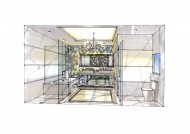 武汉华润置地鳳凰城二期手绘稿图片