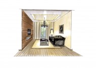 武汉华润置地鳳凰城二期手绘稿图片