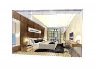 武汉华润置地鳳凰城二期手绘稿图片