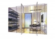 珠海郡发手绘稿图片