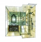 广州东逸花园四期手绘图片大全