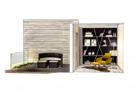 凯德置地佛山样板房b2手绘稿图片