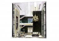 成都河畔新世界大深化透视手绘图片