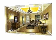 合景上城湾畔室内设计手绘图片