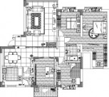 长沙鑫天鑫城样板间设计图片