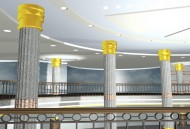 3D宾馆酒店房间设计图片