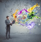 商务男人创意广告图片