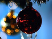 圣诞主题彩色装饰球图片