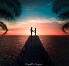 人物剪影素材图片