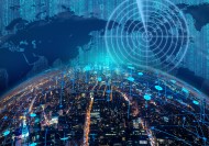 科幻商贸城市素材图片