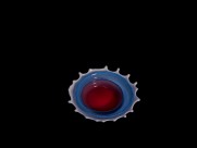 碟子形状的水滴图片