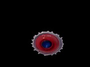 碟子形状的水滴图片