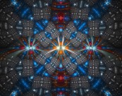 复杂有规律的花纹背景图片